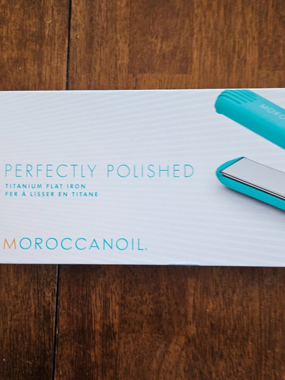 Moroccanoil Perfectly Polished Titanium Flat Iron